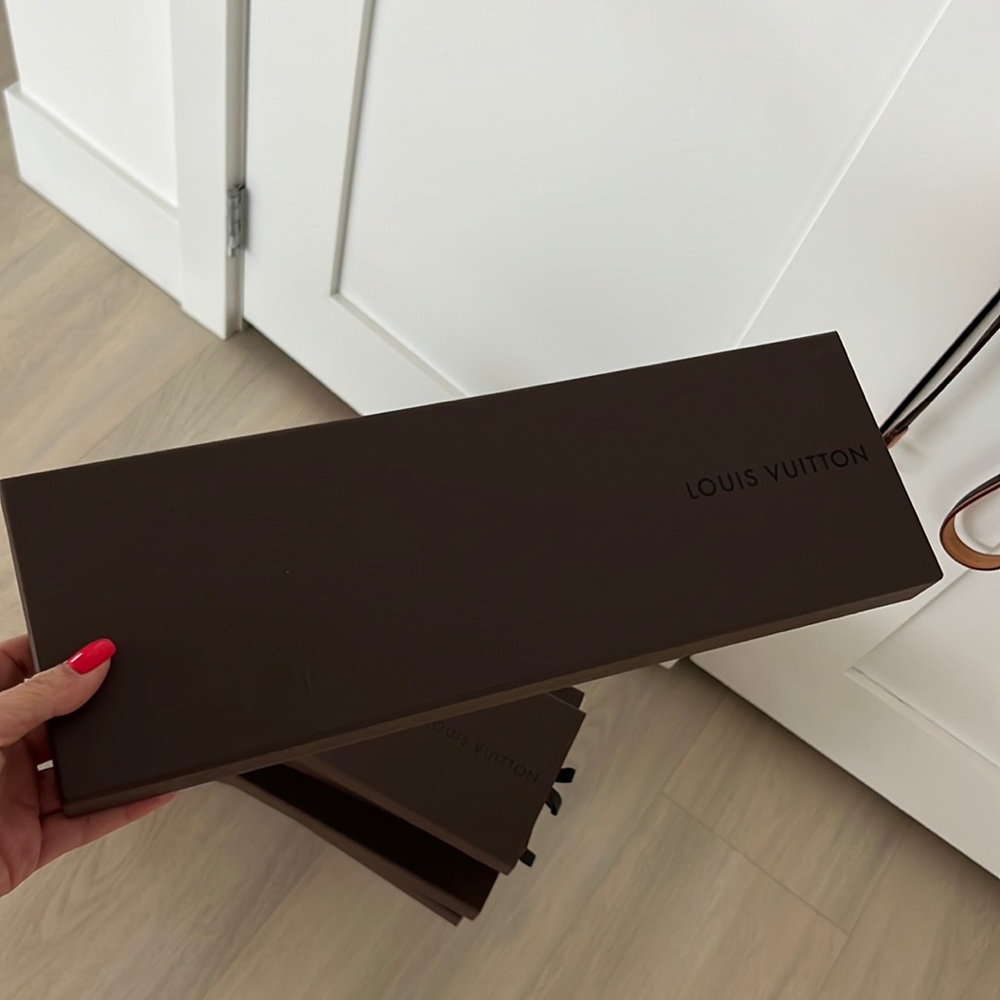 Authentic Louis Vuitton tie box